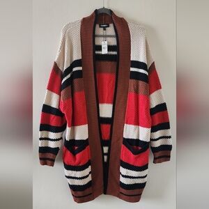 Express XL stripped knit sweater